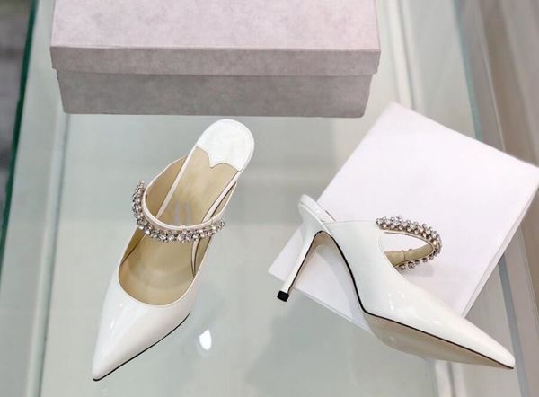 summer new style pointed stiletto high heels with rhinestones, white rhinestone women's shoes, half drag elegant sandals, Black
summer new style pointed stiletto high heels with rhinestones, white rhinestone women's shoes, half drag elegant sandals, Black