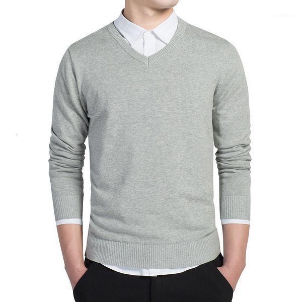length man sweaters simple style cotton knitted v-neck sweaters thin male knitwear blue red -3xl1, White;black 
length man sweaters simple style cotton knitted v-neck sweaters thin male knitwear blue red -3xl1, White;black