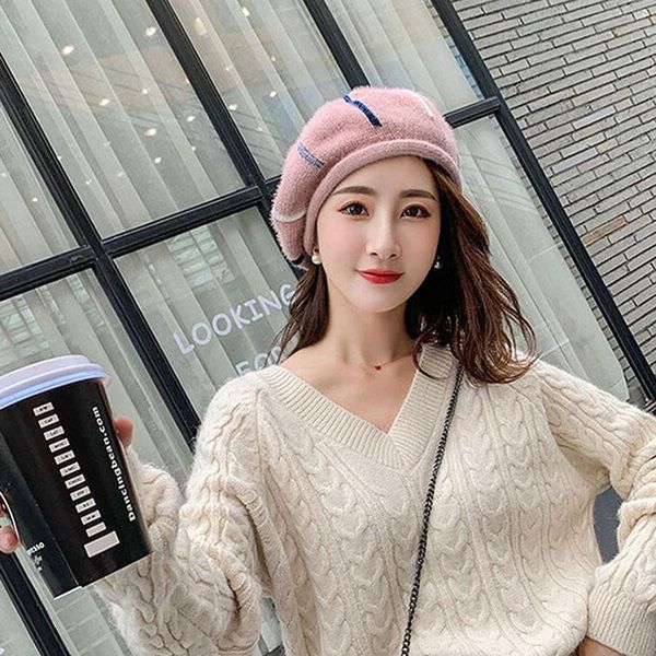 women warm plush woolen beanie hats french artist painter hat autumn winter female cap fashion new stripe berets, Blue;gray
women warm plush woolen beanie hats french artist painter hat autumn winter female cap fashion new stripe berets, Blue;gray