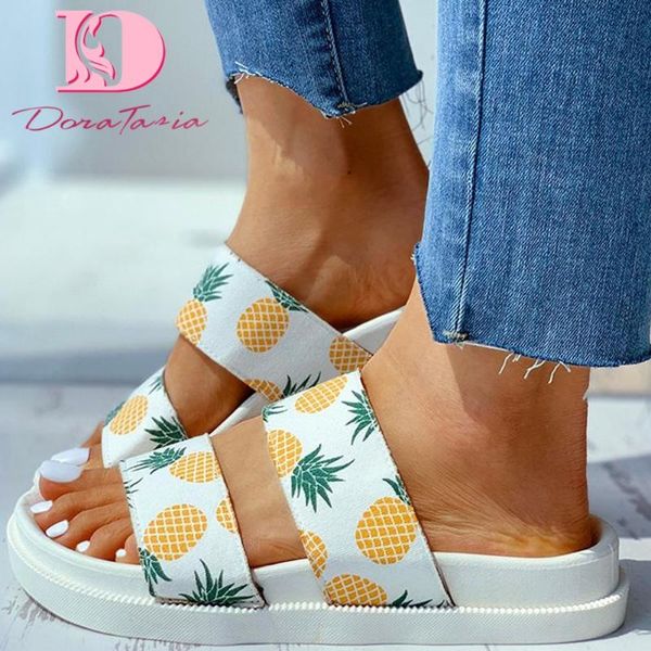 slippers doratasia 2021 fashion women slides low heel platform flats summer outside, Black
slippers doratasia 2021 fashion women slides low heel platform flats summer outside, Black