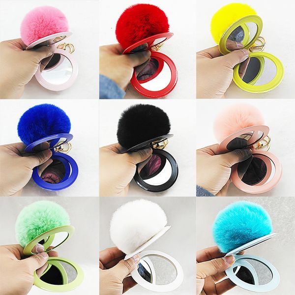 puff ball there keychains simple pu cute makeup mirror kids woman small gift accessories, Silver
puff ball there keychains simple pu cute makeup mirror kids woman small gift accessories, Silver