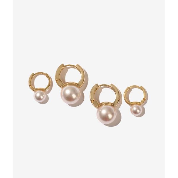 2021 new natural freshwater pearl earrings 14kgf handmade mini hoop fashion party gift charm vintage jewelry, Golden;silver
2021 new natural freshwater pearl earrings 14kgf handmade mini hoop fashion party gift charm vintage jewelry, Golden;silver