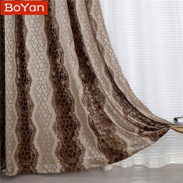 thicken high grade elegant jacquard semi blackout coffee color window curtain for living room thicken cortina shade home decor
thicken high grade elegant jacquard semi blackout coffee color window curtain for living room thicken cortina shade home decor