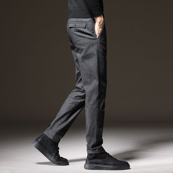 men's capris loose straight spring new trousers vertical stripe business suit casual pants, Black
men's capris loose straight spring new trousers vertical stripe business suit casual pants, Black