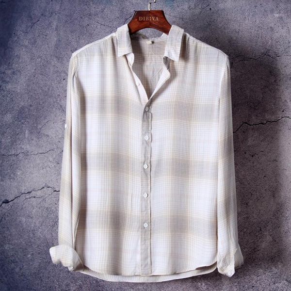 casual mens long sleeve plaid shirt turn-down collar soft loose clothing males fashion chic lazy coat mens pure cotton shirts1, White;black
casual mens long sleeve plaid shirt turn-down collar soft loose clothing males fashion chic lazy coat mens pure cotton shirts1, White;black
