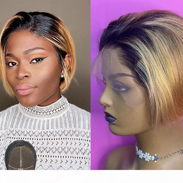 atina ombre brown honey blonde colored human hair wig pixie cut wig short bob 4x4 lace closure brazilian remy glueless, Black;brown
atina ombre brown honey blonde colored human hair wig pixie cut wig short bob 4x4 lace closure brazilian remy glueless, Black;brown