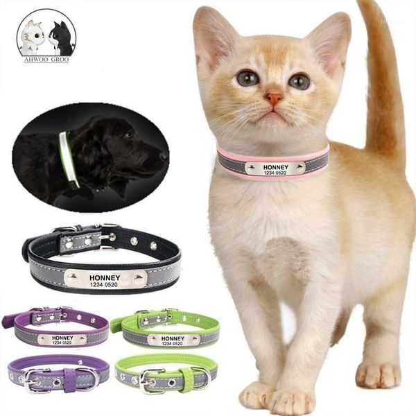 reflective leather customized pet dog collar personalize cat dog id collar adjustable pet engraved name phone number1
reflective leather customized pet dog collar personalize cat dog id collar adjustable pet engraved name phone number1