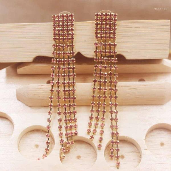1pcs rhinestone long tassels earrings female net red exaggerated earrings crystal ab stone dangling elegant multi color1, Silver
1pcs rhinestone long tassels earrings female net red exaggerated earrings crystal ab stone dangling elegant multi color1, Silver