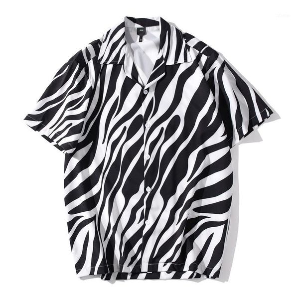 men's casual shirts streetwear men hip hop black white zebra short sleeve summer beach full print women harajuku fashion clothes1, White;black
men's casual shirts streetwear men hip hop black white zebra short sleeve summer beach full print women harajuku fashion clothes1, White;black