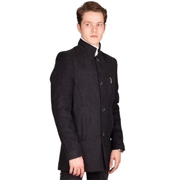 men's 2020 winter smoked wool coat fur collar new season fashion warm coats 4 button classic casual overcoat long-sleeve good quality c, Black
men's 2020 winter smoked wool coat fur collar new season fashion warm coats 4 button classic casual overcoat long-sleeve good quality c, Black