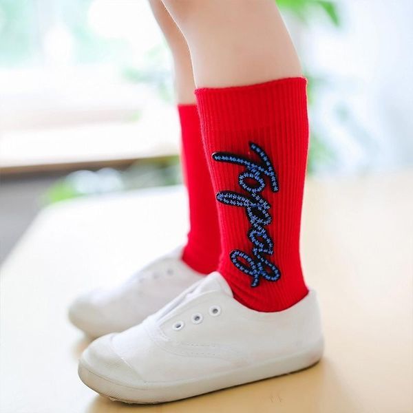 autumn new trendy children's socks letter patch cotton sports tube socks kids girls boys short tube leg warm 1-8 t1, Pink;yellow
autumn new trendy children's socks letter patch cotton sports tube socks kids girls boys short tube leg warm 1-8 t1, Pink;yellow