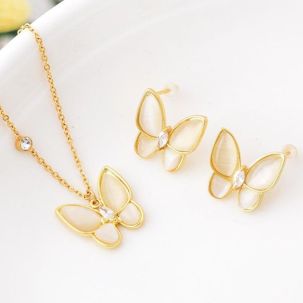 fashion simple titanium steel butterfly necklace all-match female jewelry sale, Silver
fashion simple titanium steel butterfly necklace all-match female jewelry sale, Silver