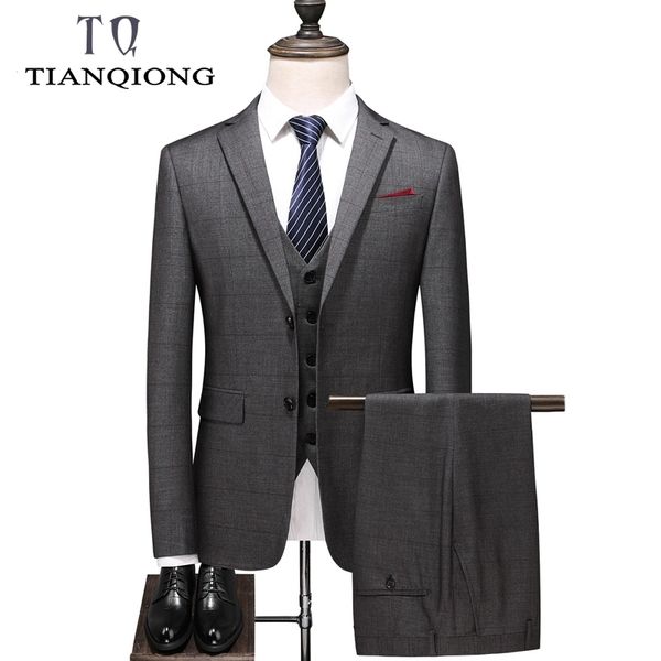 brand slim fit wool plaid suit men brand classic 3 piece mens wedding suits apricot yellow navy blue grey men's formal suits 201105, White;black
brand slim fit wool plaid suit men brand classic 3 piece mens wedding suits apricot yellow navy blue grey men's formal suits 201105, White;black