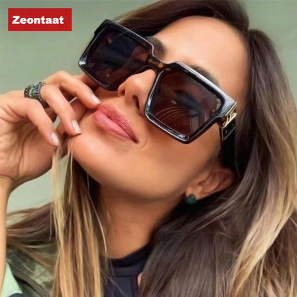 Square Oversized Sunglasses Women New Designer Gradient Sun Glasses Big Frame Vintage Eyewear, White;black
Square Oversized Sunglasses Women New Designer Gradient Sun Glasses Big Frame Vintage Eyewear, White;black