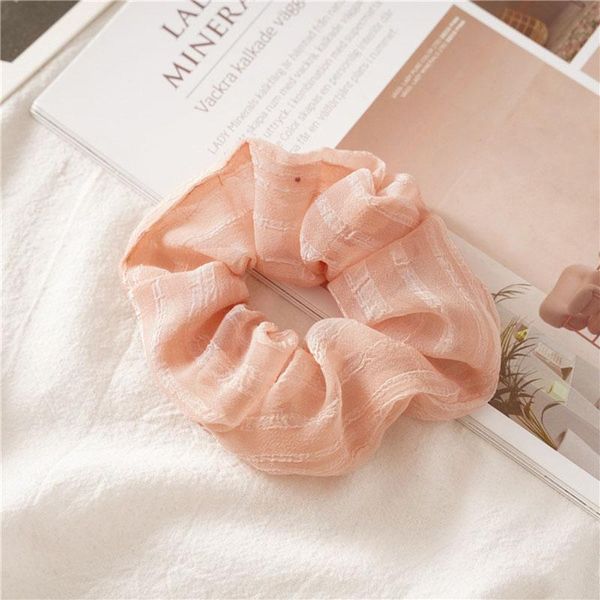 pure color lady hair scrunchies ring elastic hair bands summer thin chiffon bobble sports dance soft charming scrunchie hairband h bbyrow, Black;brown 
pure color lady hair scrunchies ring elastic hair bands summer thin chiffon bobble sports dance soft charming scrunchie hairband h bbyrow, Black;brown