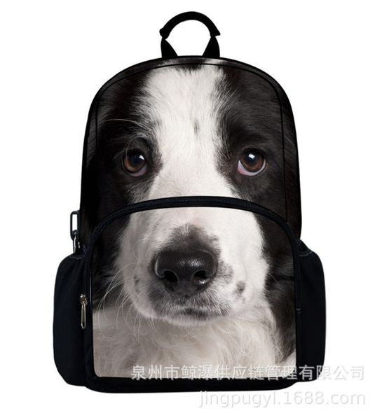 shepherd curly siberian sled dog pattern boys and girls leisure school comter 
shepherd curly siberian sled dog pattern boys and girls leisure school comter