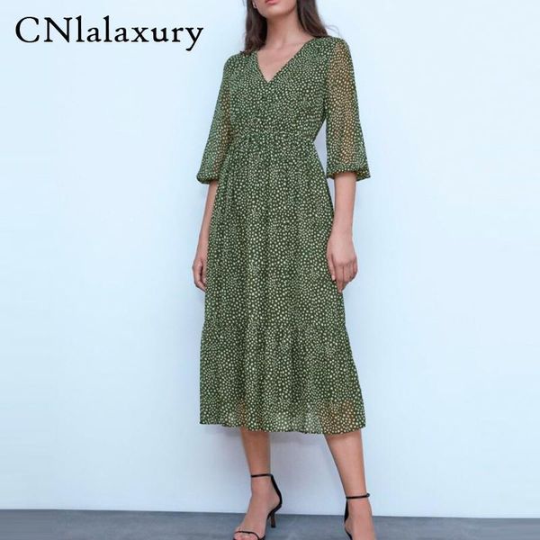 new autumn dress women long sleeve vintage polka dot dress v neck party midi a-line casual dresses vestido robe femme1, Black;gray
new autumn dress women long sleeve vintage polka dot dress v neck party midi a-line casual dresses vestido robe femme1, Black;gray