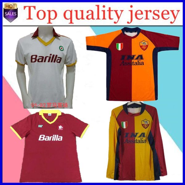 2001 2002 retro roma soccer jersey 01 02 89 90 91 92 94 totti batistuta candela montella classic commemorate collection rome maglia da c, Black
2001 2002 retro roma soccer jersey 01 02 89 90 91 92 94 totti batistuta candela montella classic commemorate collection rome maglia da c, Black