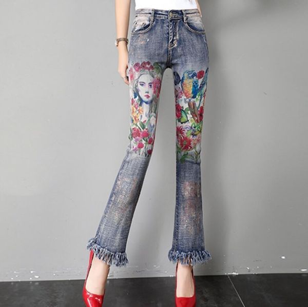 standard test of european 3d-style flowers painted skinny flare style female jeans denim women's pants q437 m7ba, Black;white
standard test of european 3d-style flowers painted skinny flare style female jeans denim women's pants q437 m7ba, Black;white