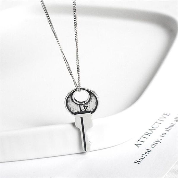 pendant necklaces vintage silver classic key necklace 925 wishing long & woman girl's statement holiday gift
pendant necklaces vintage silver classic key necklace 925 wishing long & woman girl's statement holiday gift