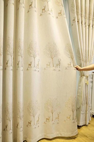 new chinese style cotton and linen curtain fabric nordic shading jacquard fortune deer living room bedroom balcony1
new chinese style cotton and linen curtain fabric nordic shading jacquard fortune deer living room bedroom balcony1