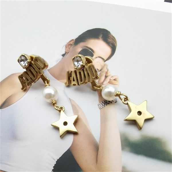 85% off factory clearance home made old letters earrings fashion minority senior pearl star tassel simple earrings female, Golden
85% off factory clearance home made old letters earrings fashion minority senior pearl star tassel simple earrings female, Golden