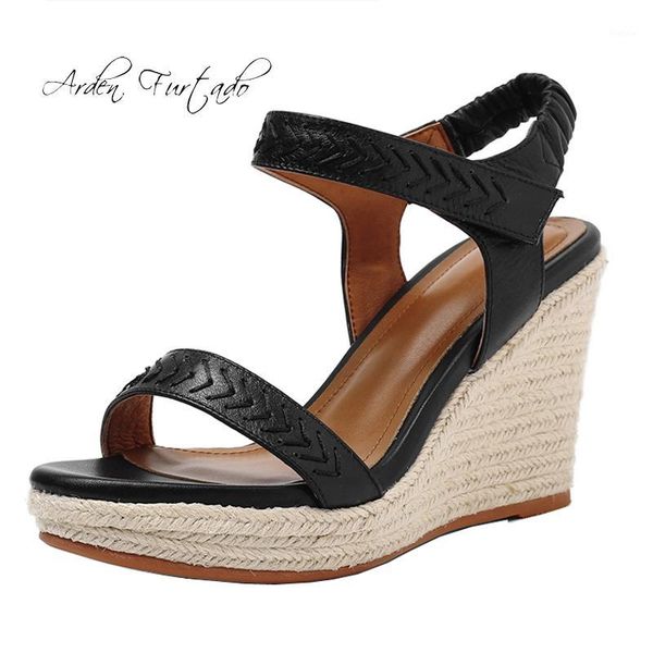 arden furtado 2020 summer straw wedges sandals flat platform open toe genuine leather buckle strap sandals casual shoes women1, Black
arden furtado 2020 summer straw wedges sandals flat platform open toe genuine leather buckle strap sandals casual shoes women1, Black