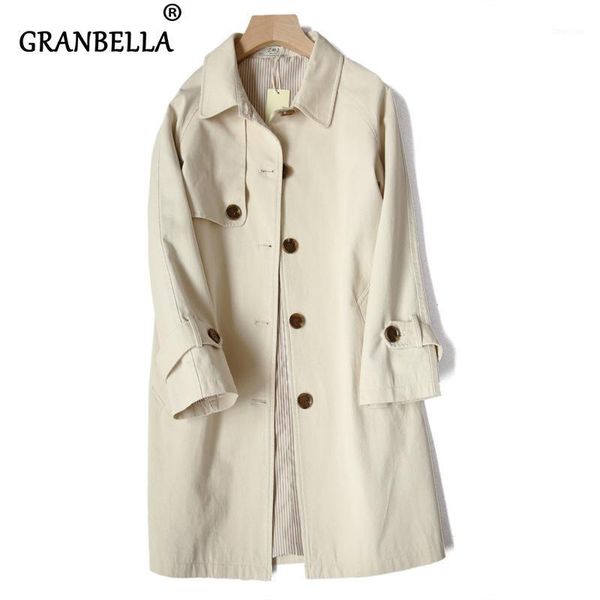 hong kong style classic mid-length women clothes single-breasted women's windbreaker woman long sleeve jacket outerwear1, Tan;black
hong kong style classic mid-length women clothes single-breasted women's windbreaker woman long sleeve jacket outerwear1, Tan;black