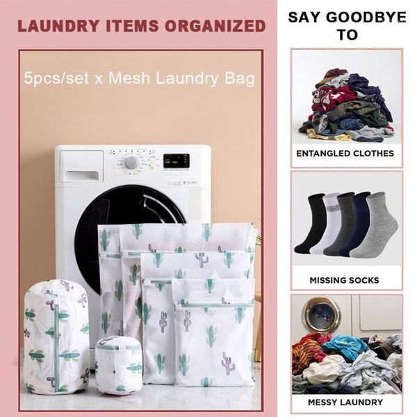 5pcs/set bathroom protect clothing underwear socks easy clean storage organizer mesh laundry bag cute print portable reusable1
5pcs/set bathroom protect clothing underwear socks easy clean storage organizer mesh laundry bag cute print portable reusable1
