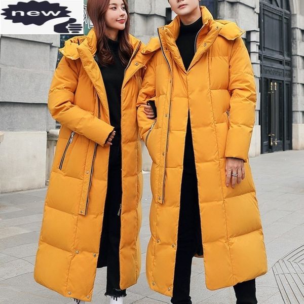 brand men winter warm hat detachable long coat thick outdoor casual white duck down jacket oversize 5xl q1215, Black
brand men winter warm hat detachable long coat thick outdoor casual white duck down jacket oversize 5xl q1215, Black