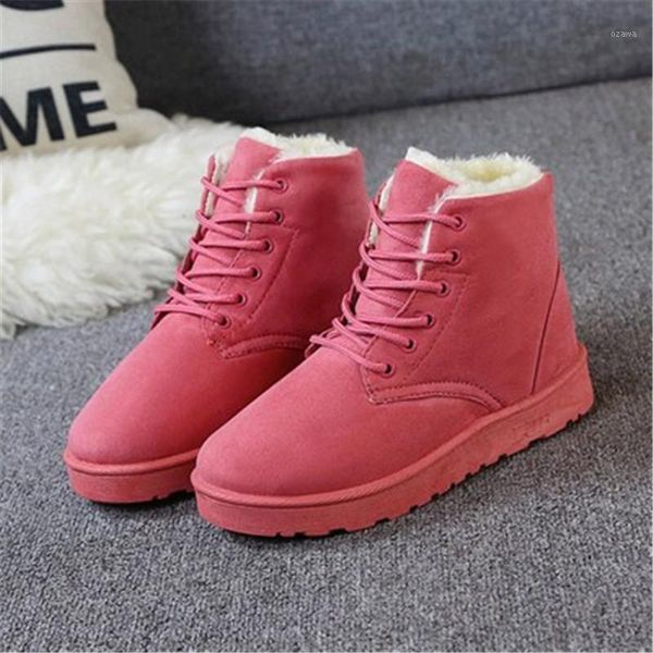 boots snow 2021 warm fur plush insole women winter square heels flock ankle shoes lace-up woman1, Black
boots snow 2021 warm fur plush insole women winter square heels flock ankle shoes lace-up woman1, Black