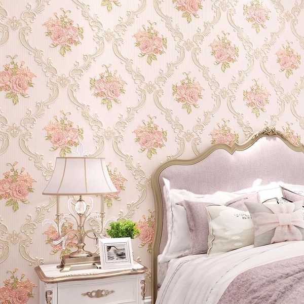 pastoral sweet murals flower wallpaper 3d elegant pink floral embossed bedroom living room wall papers decor papel pared j230
pastoral sweet murals flower wallpaper 3d elegant pink floral embossed bedroom living room wall papers decor papel pared j230