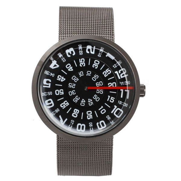 new concept no men's pointer watch and women's korean turntable men's mesh belt watch quartz watch, Slivery;brown
new concept no men's pointer watch and women's korean turntable men's mesh belt watch quartz watch, Slivery;brown