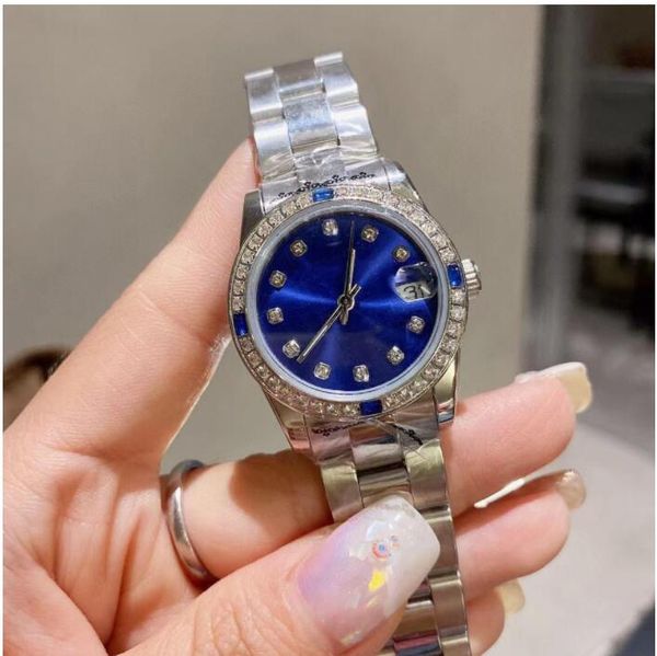 2022 fashion automatic mechanical women watch 31mm gold stainless steel woman watches diamond ladies wristwatch coupon wristwatches, Slivery;brown
2022 fashion automatic mechanical women watch 31mm gold stainless steel woman watches diamond ladies wristwatch coupon wristwatches, Slivery;brown