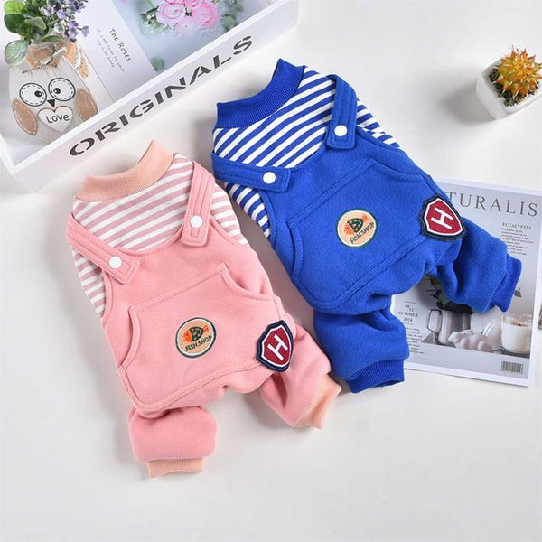 red pet 2020 new autumn and winter pet four leg casual cotton padded cloth striped small fish suspenders
red pet 2020 new autumn and winter pet four leg casual cotton padded cloth striped small fish suspenders