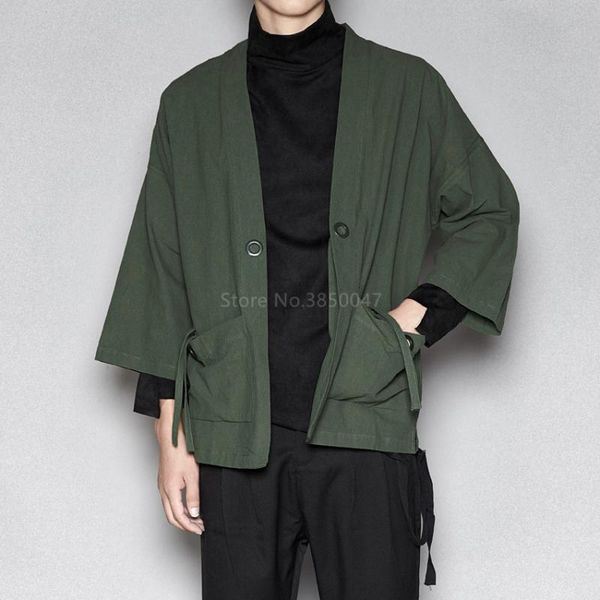 yukata cosplay traditional cardigan retro loose coat jacket samurai costumes harajuku streetwear fashion men's japanese kimono, Red
yukata cosplay traditional cardigan retro loose coat jacket samurai costumes harajuku streetwear fashion men's japanese kimono, Red