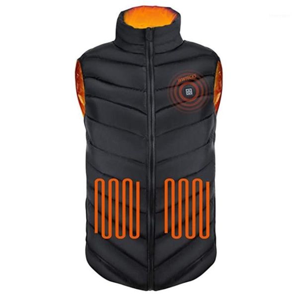 men's vests 6 areas men winter electric heated vest stand collar usb heating sleeveless zipper jacket outdoor fishing thermal coat1, Black;white
men's vests 6 areas men winter electric heated vest stand collar usb heating sleeveless zipper jacket outdoor fishing thermal coat1, Black;white