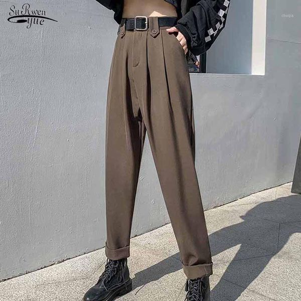 wide leg thin straight pocket solid trouser 2020 autumn and winter new suit pants women's high waist drape loose pant 113881, Black;white
wide leg thin straight pocket solid trouser 2020 autumn and winter new suit pants women's high waist drape loose pant 113881, Black;white