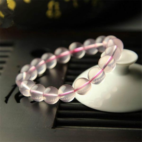 10--14mm подлинная natural pink star light кварц браслеты для женщин femme шарм любовь stretch круглый кристалл бисер браслет, Black
10--14mm подлинная natural pink star light кварц браслеты для женщин femme шарм любовь stretch круглый кристалл бисер браслет, Black