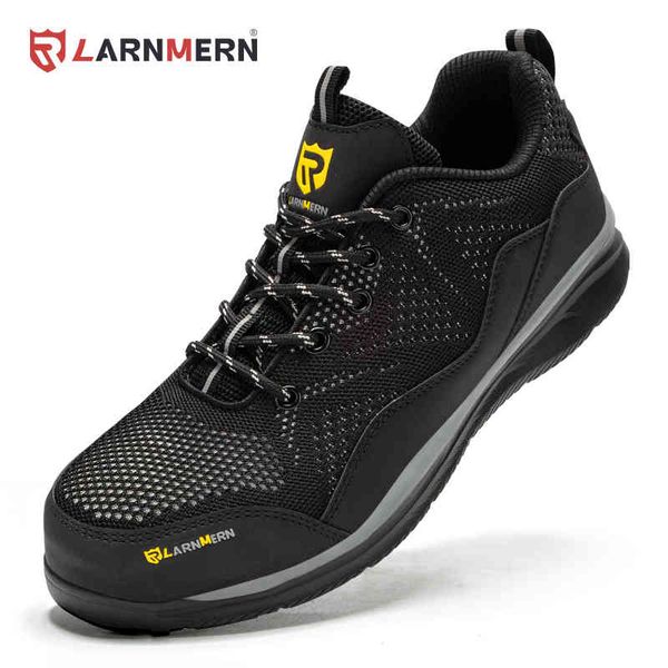 larnmern men's steel toe safety shoes meshbreathable anti-puncture indestructible antislip protective outdoor boots, Black
larnmern men's steel toe safety shoes meshbreathable anti-puncture indestructible antislip protective outdoor boots, Black