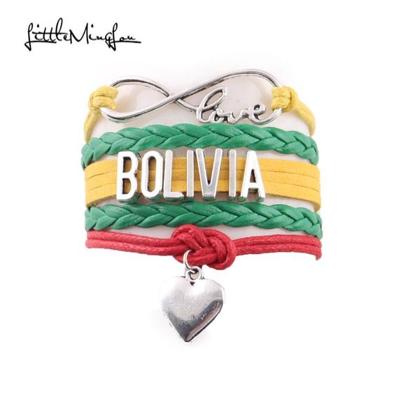 charm bracelets little minglou infinity love bolivia bracelet heart leather wrap men & bangles for women jewelry hometown gift, Golden;silver
charm bracelets little minglou infinity love bolivia bracelet heart leather wrap men & bangles for women jewelry hometown gift, Golden;silver