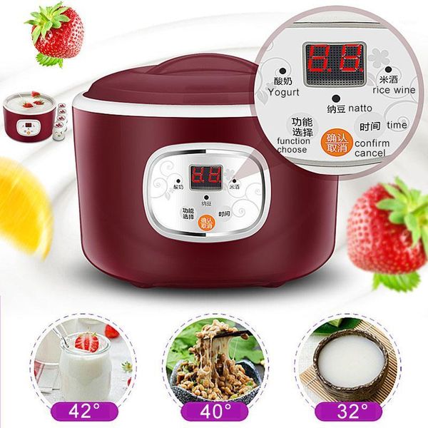 yogurt makers 220v electric automatic maker thermostatic kitchen tools joghurthersteller rice wine natto machine stainless steel liner1
yogurt makers 220v electric automatic maker thermostatic kitchen tools joghurthersteller rice wine natto machine stainless steel liner1