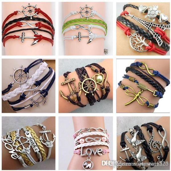 infinity 54 love believe pearl styles friendship multilayer charm leather bracelets women
infinity 54 love believe pearl styles friendship multilayer charm leather bracelets women
