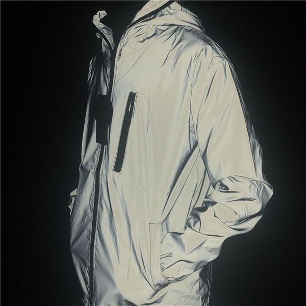 men's jackets men night full reflective hooded bomber jacket hip hop casual streetwear loose windbreaker coats plus size 5xl, Black;brown
men's jackets men night full reflective hooded bomber jacket hip hop casual streetwear loose windbreaker coats plus size 5xl, Black;brown
