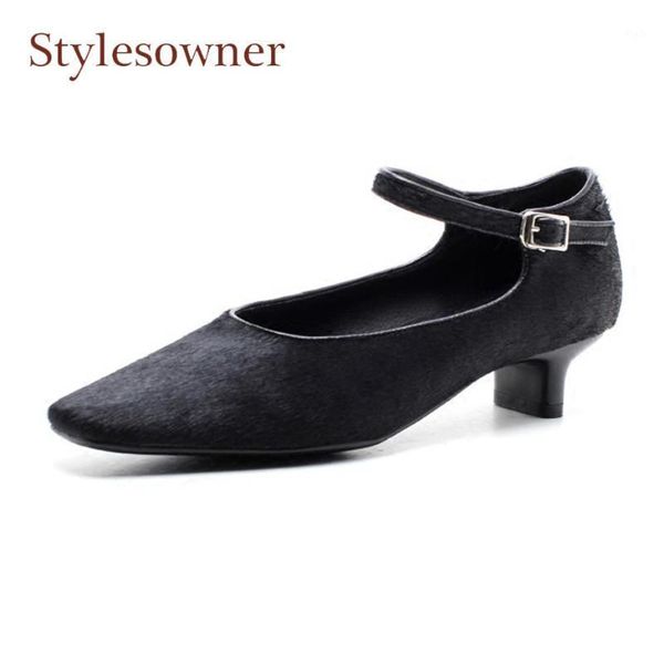dress shoes 2021 est fashion horsehair square toe mid-heel womenppumps ankle strap buckle strange-heel mary jane elegant female1, Black
dress shoes 2021 est fashion horsehair square toe mid-heel womenppumps ankle strap buckle strange-heel mary jane elegant female1, Black