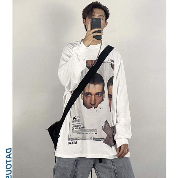 jonexester hip hop long sleeve t-shirt fashion ins loose men's high street sweater, Black
jonexester hip hop long sleeve t-shirt fashion ins loose men's high street sweater, Black