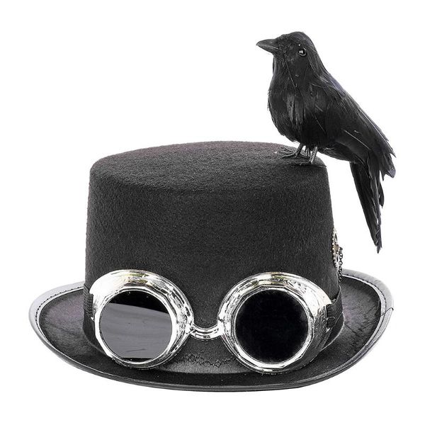 girl felt cosplay hat party steam punk gear hair clip feather mini hat for women vintage gothic steampunk accessories
girl felt cosplay hat party steam punk gear hair clip feather mini hat for women vintage gothic steampunk accessories