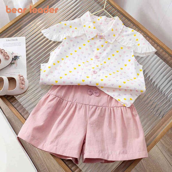 bear leader baby girls clothing sets summer girls clothes cartoon print t-shirt short 2pcs for kids clothes 3-7y children suit y220310, White
bear leader baby girls clothing sets summer girls clothes cartoon print t-shirt short 2pcs for kids clothes 3-7y children suit y220310, White