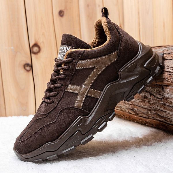 plush thermal new men's shoes 2020 winter thick soled men's fashion shoes sports leisure thickened daddy shoes c1212, Black;white
plush thermal new men's shoes 2020 winter thick soled men's fashion shoes sports leisure thickened daddy shoes c1212, Black;white