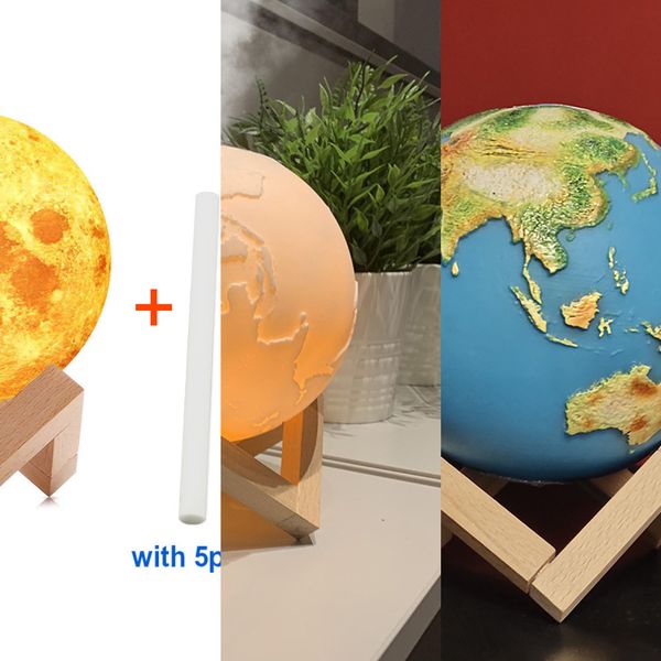 880ml air humidifier earth lamp light diffusers aroma essential oil usb ultrasonic 3d moon humidificador night mist purifiers
880ml air humidifier earth lamp light diffusers aroma essential oil usb ultrasonic 3d moon humidificador night mist purifiers
